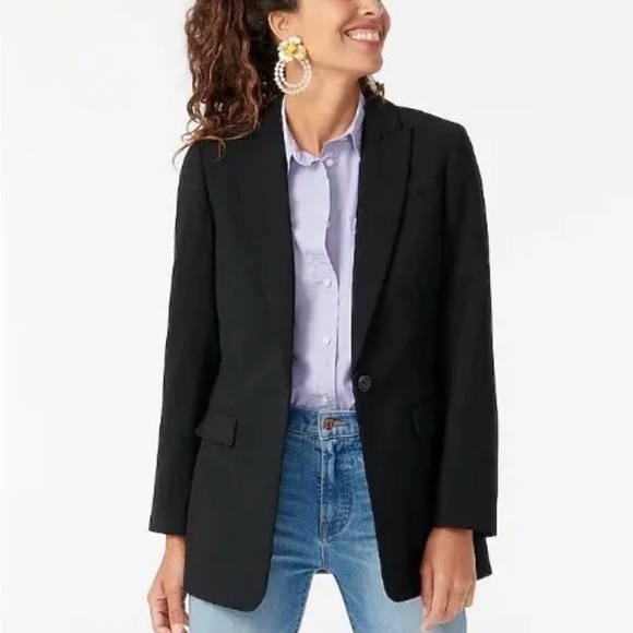 J. Crew Jackets & Blazers - J Crew Parke Classic Women’s Blazer Italian Stretch Wool Size 10